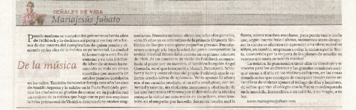 De la música