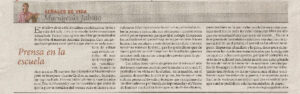 Prensa en la escuela