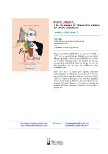 Puro Umbral. Las columnas de Francisco Umbral en Diario de Burgos